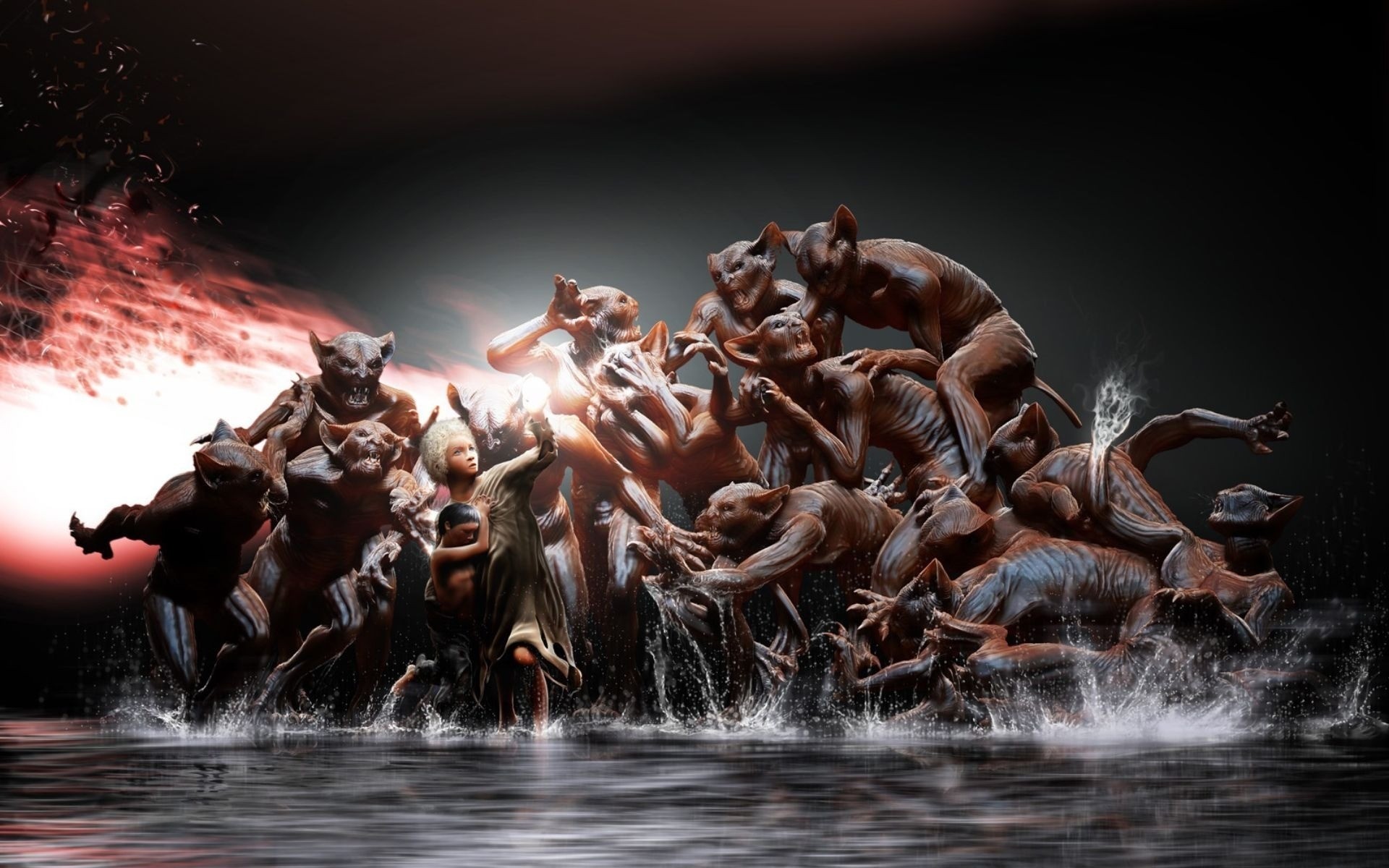 фестиваль руху конкурс води продуктивності мандраж демон диявол