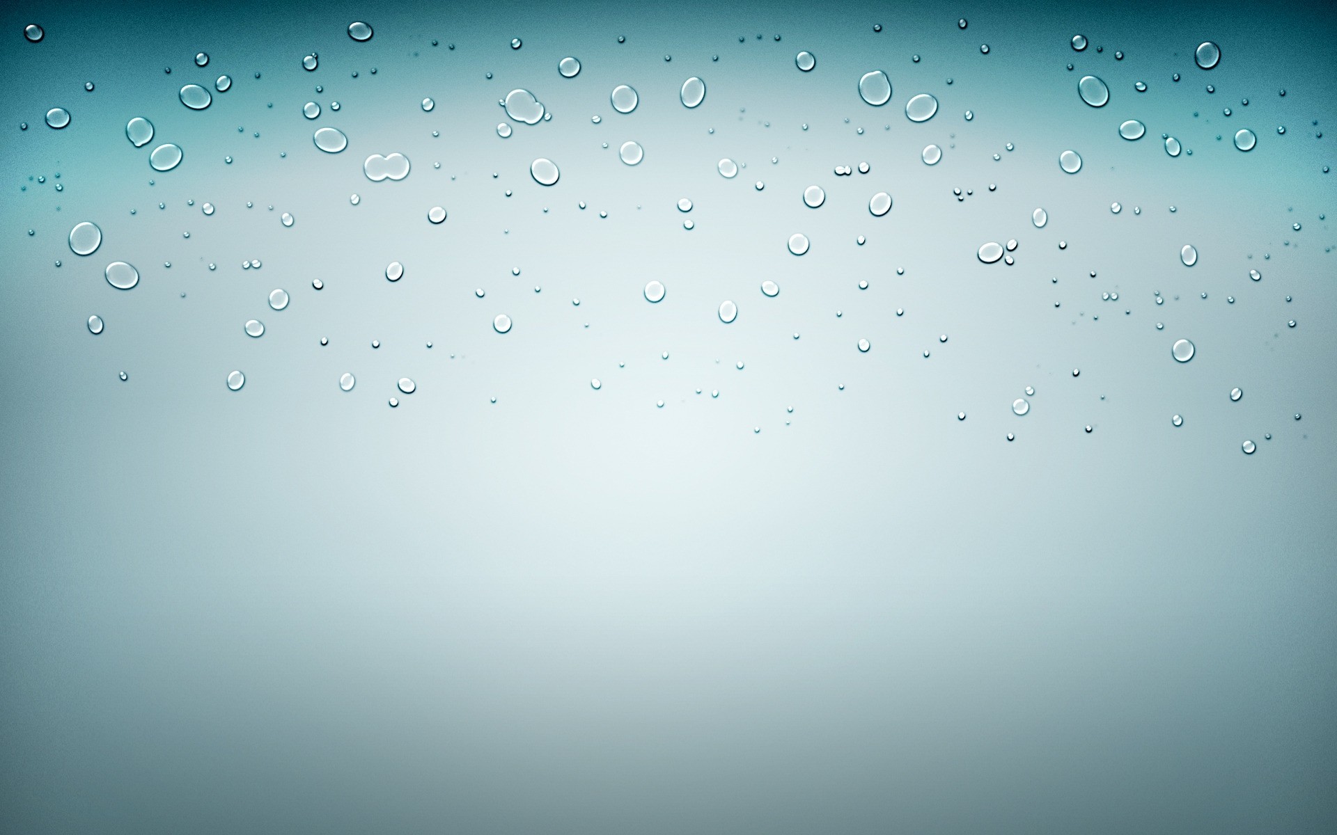 дощ падіння анотація мокрий світло краплі роси бірюза міхур чисті холодна рідина сплеск потік зрозуміло фон гладка мистецтво робочого столу шпалери мінімальний краплі