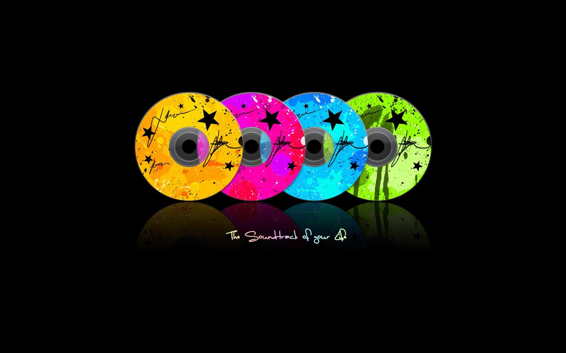 робочого столу ілюстрація музика компакт-диск dvd-диск