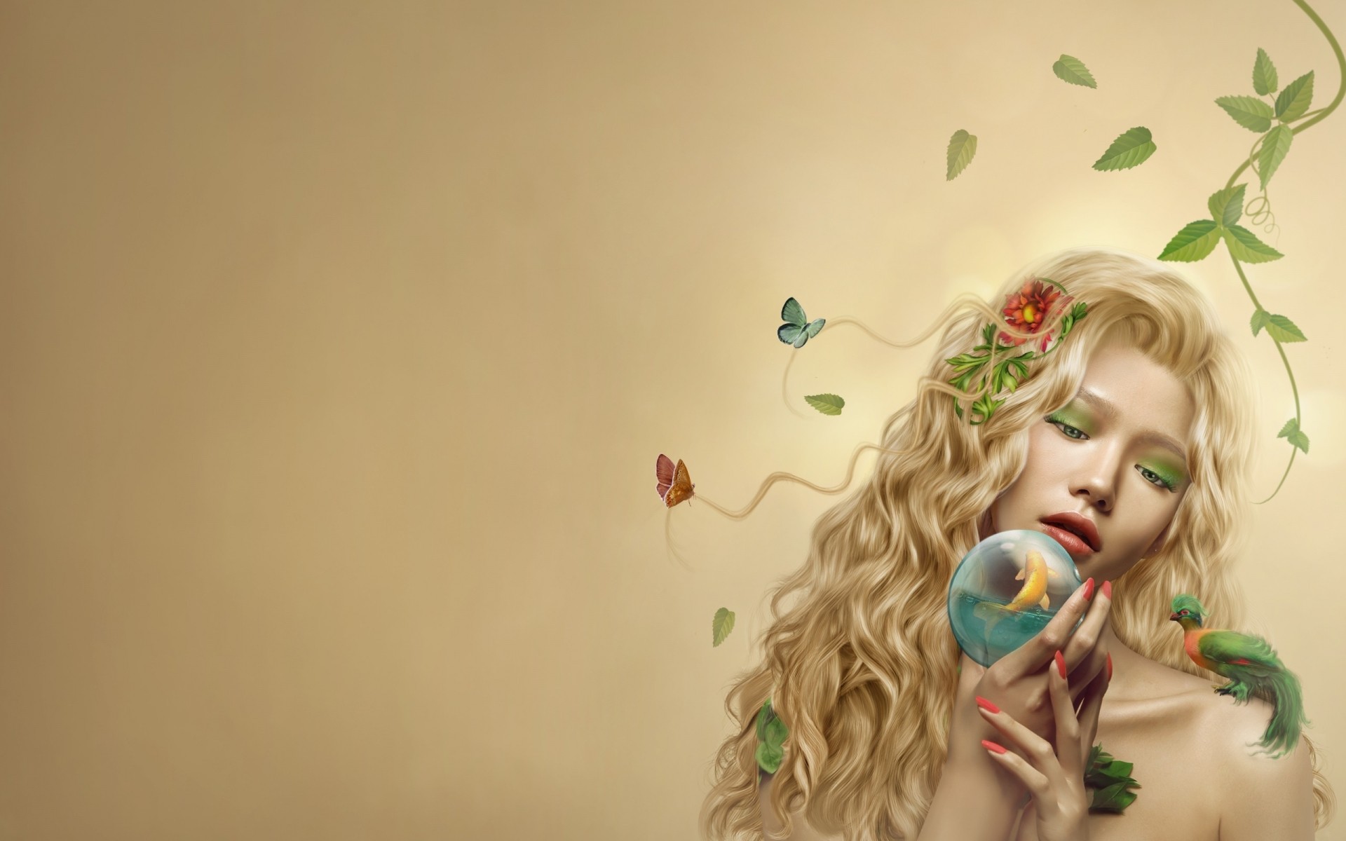 дівчина портрет мистецтво квітка жінка колір модель