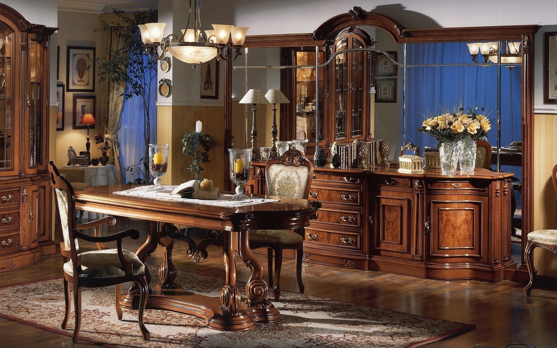 меблі дизайн інтер єру номер в приміщенні будинки таблиця місце будинок кабінет стілець розкішні лампа люстра килим дзеркало камін всередині підлога полиця стільці світла