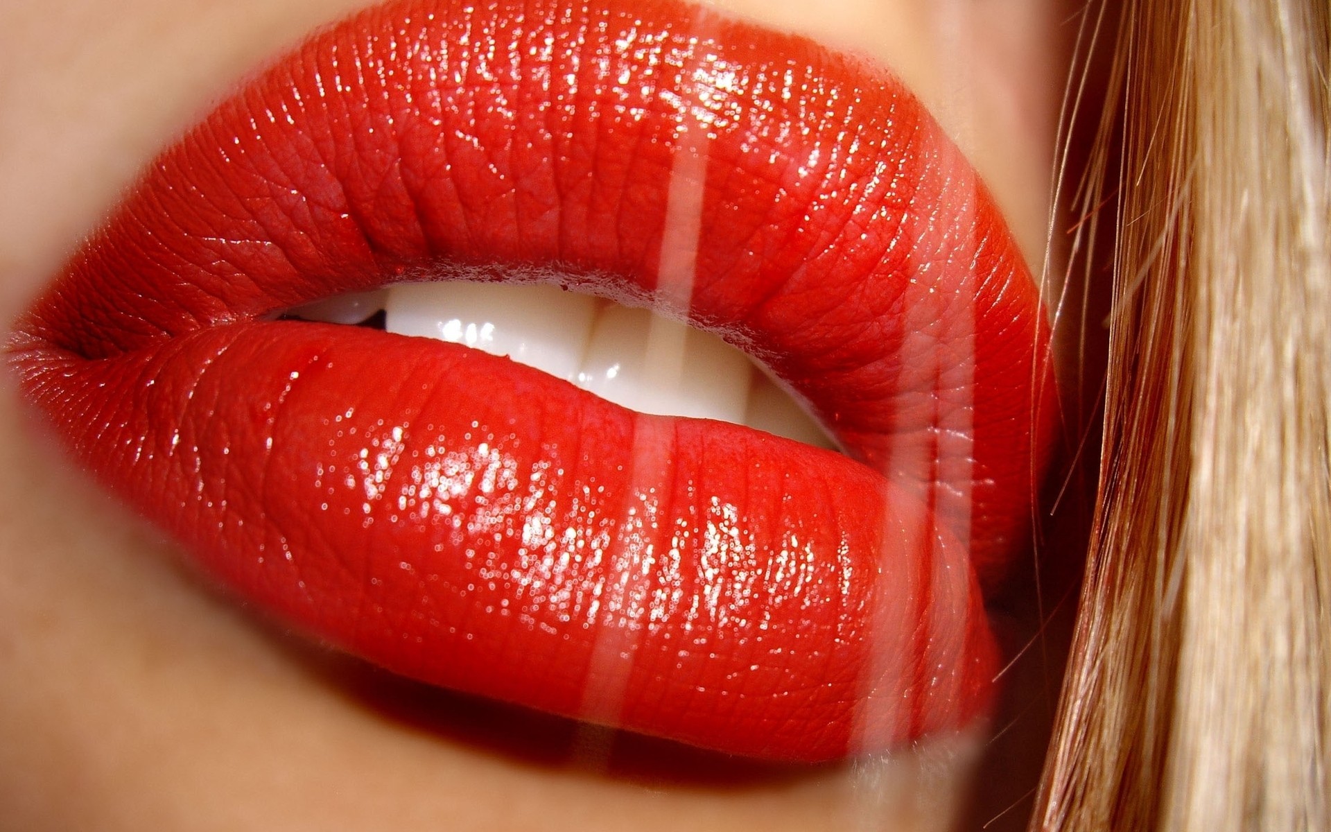 губи жінка помада гламур мода сексуальний яскравий шкіра досить зуби жінка красиві блондинка