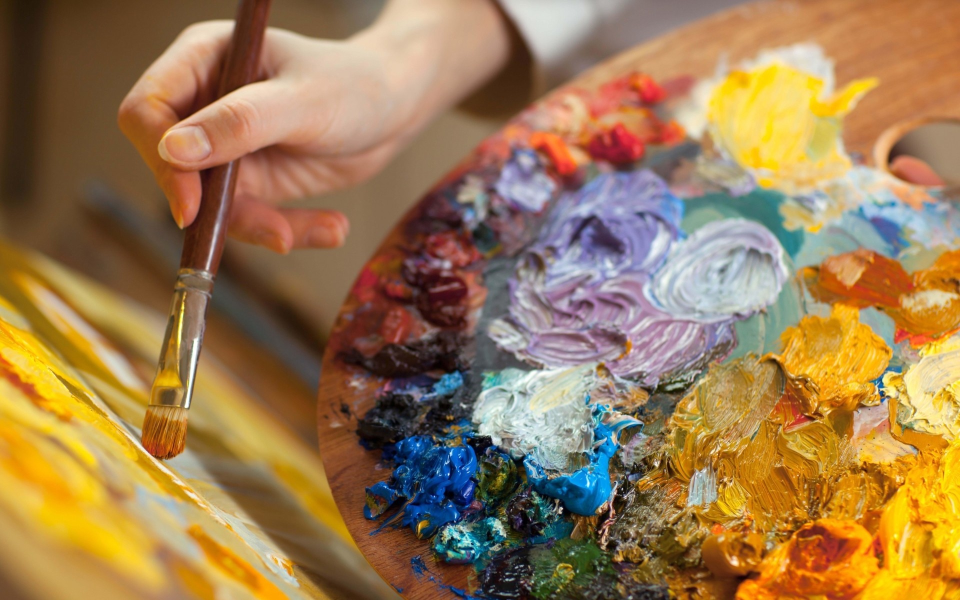 творчість колір мистецтво прикраси їжа кисть живопис палітра