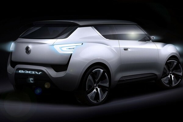 Ssangyong Електронної XIV заднього концепція