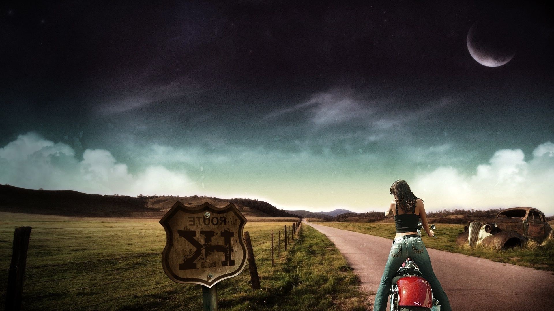 пейзаж захід подорожі небо на відкритому повітрі автомобіль дорога денне світло трава шторм світло транспортна система світанок оброблювані землі сільській місцевості