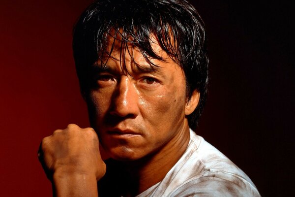 Портрет актора Джеккі Чана