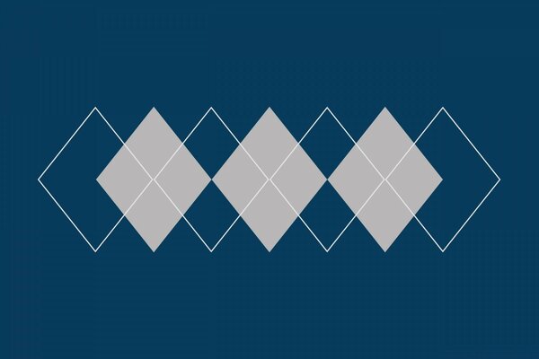 Геометричні фігури. Пересічні ромби