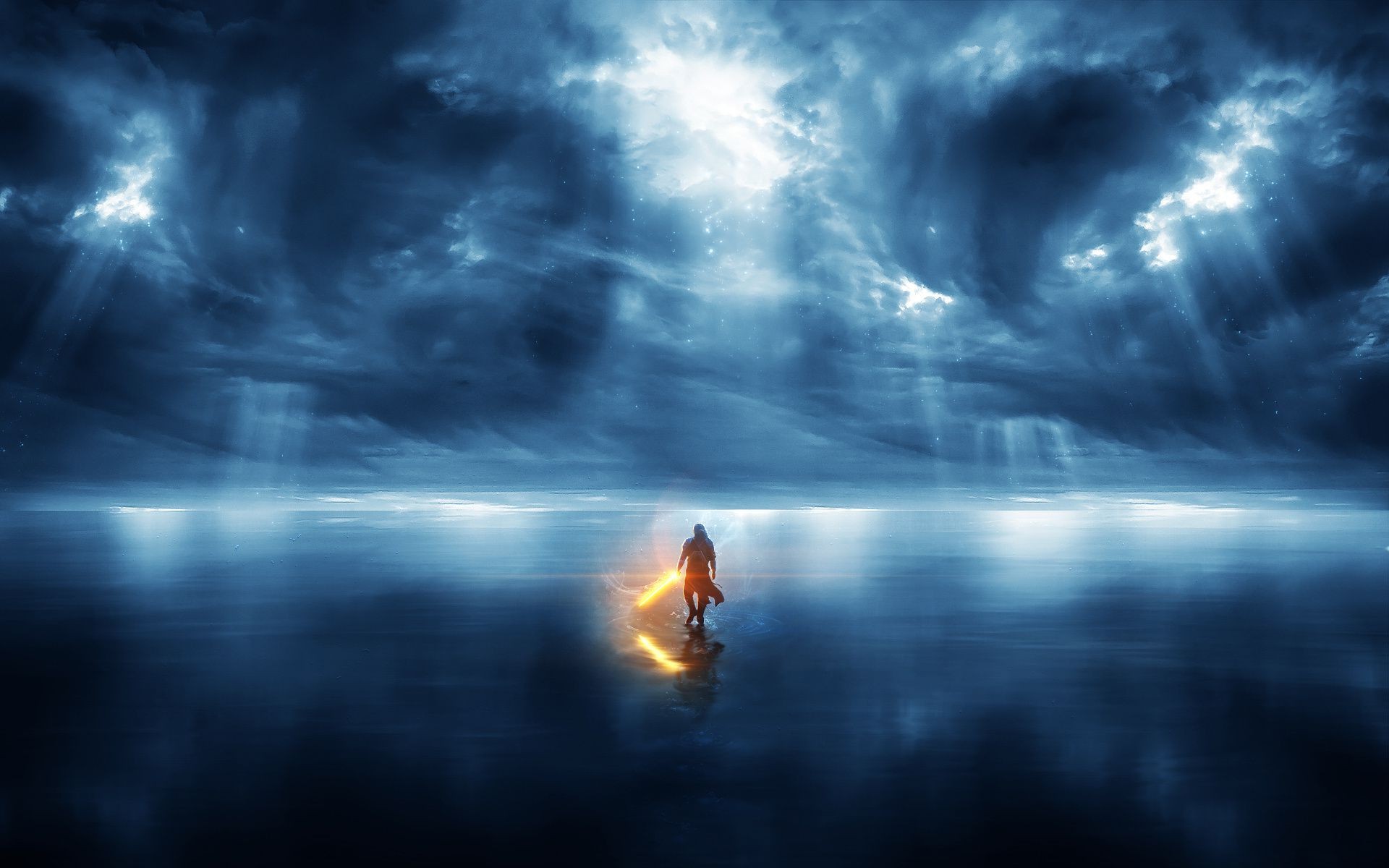 сонце води блискавка на відкритому повітрі світанок природа шторм небо захід