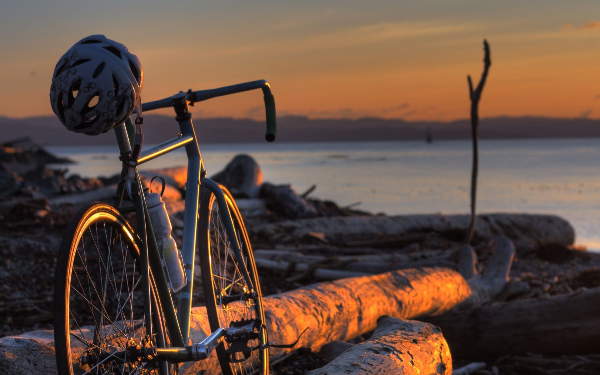 води пляж захід море океан колеса човен моря подорожі на відкритому повітрі