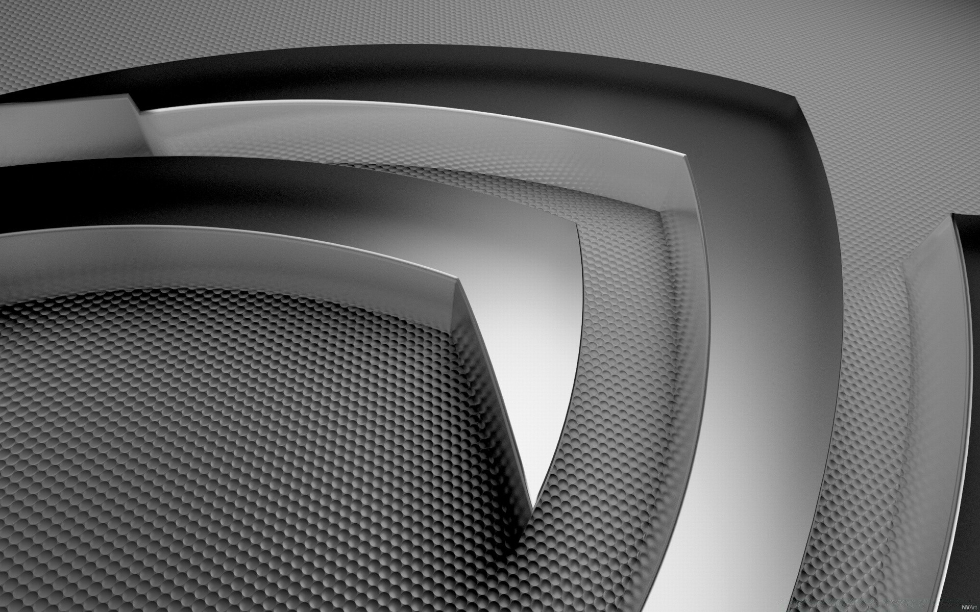 nvidia монохромний сучасні дизайн анотація сучасні мистецтво металеві
