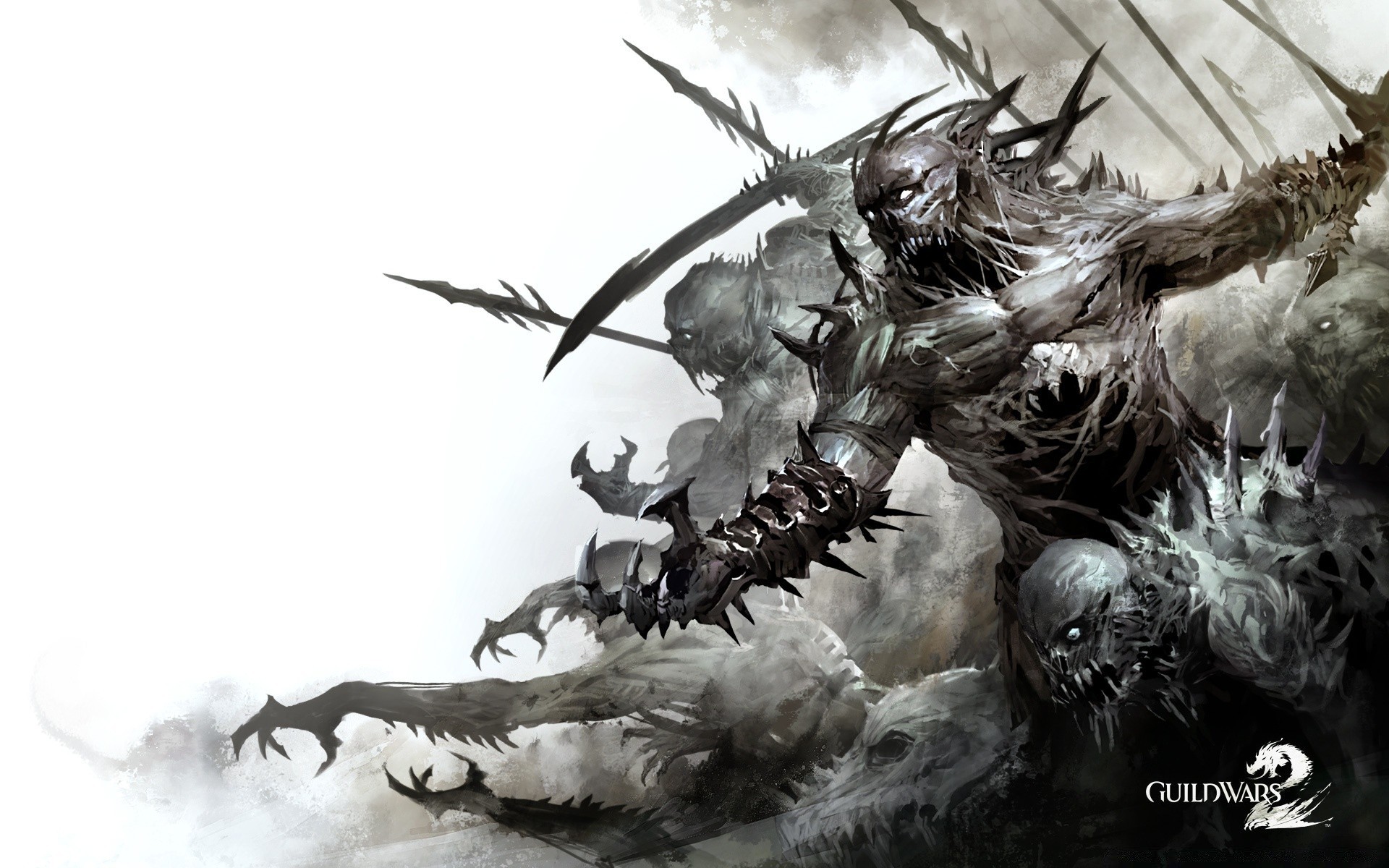 guild wars мистецтво дерево природа зима різдво робочого столу